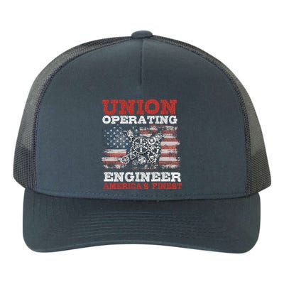 Funny Operating Engineers Gift Yupoong Adult 5-Panel Trucker Hat