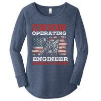 Funny Operating Engineers Gift Women's Perfect Tri Tunic Long Sleeve Shirt