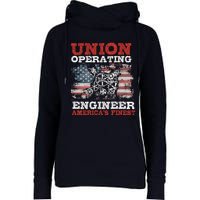 Funny Operating Engineers Gift Womens Funnel Neck Pullover Hood