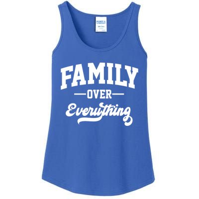 Family Over Everything Cool Gift Ladies Essential Tank