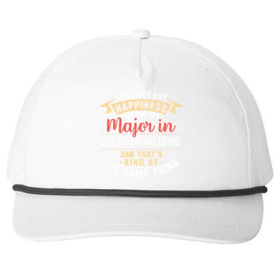 Funny Ocean Engineering Major Studengift Graduation Gift Snapback Five-Panel Rope Hat