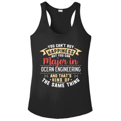 Funny Ocean Engineering Major Studengift Graduation Gift Ladies PosiCharge Competitor Racerback Tank