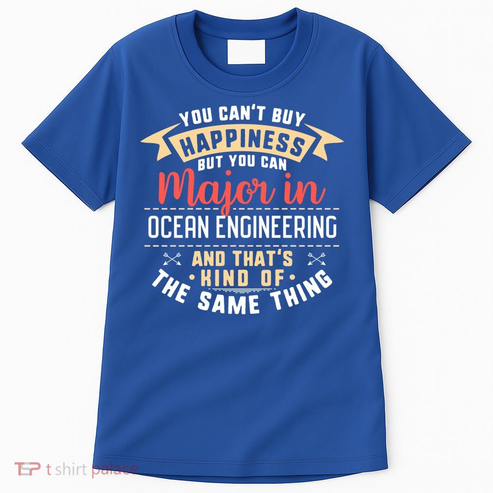 Funny Ocean Engineering Major Studengift Graduation Gift Tall T-Shirt