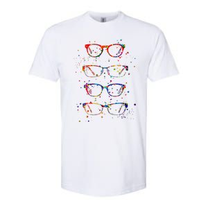 Funny Optometry Eyeglasses Optometrist Optician Doctor Gift Softstyle CVC T-Shirt