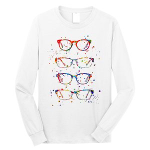 Funny Optometry Eyeglasses Optometrist Optician Doctor Gift Long Sleeve Shirt