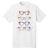 Funny Optometry Eyeglasses Optometrist Optician Doctor Gift Tall T-Shirt