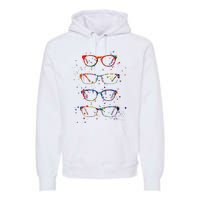 Funny Optometry Eyeglasses Optometrist Optician Doctor Gift Premium Hoodie