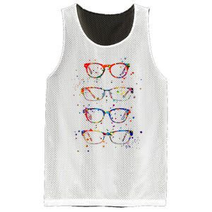 Funny Optometry Eyeglasses Optometrist Optician Doctor Gift Mesh Reversible Basketball Jersey Tank