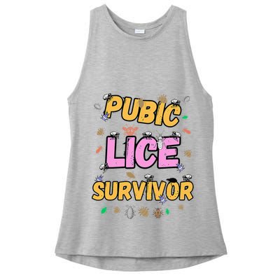 Funny Offensive Embarrassing Inappropriate Ladies PosiCharge Tri-Blend Wicking Tank