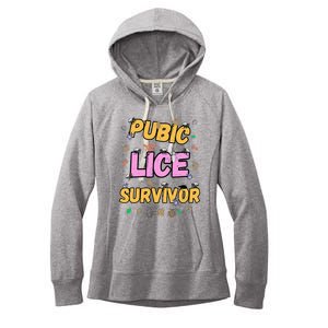 Funny Offensive Embarrassing Inappropriate Women's Fleece Hoodie