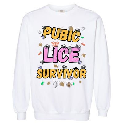 Funny Offensive Embarrassing Inappropriate Garment-Dyed Sweatshirt