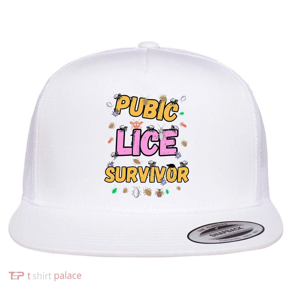 Funny Offensive Embarrassing Inappropriate Flat Bill Trucker Hat