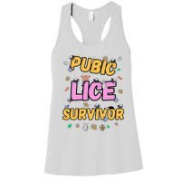 Funny Offensive Embarrassing Inappropriate Women's Racerback Tank