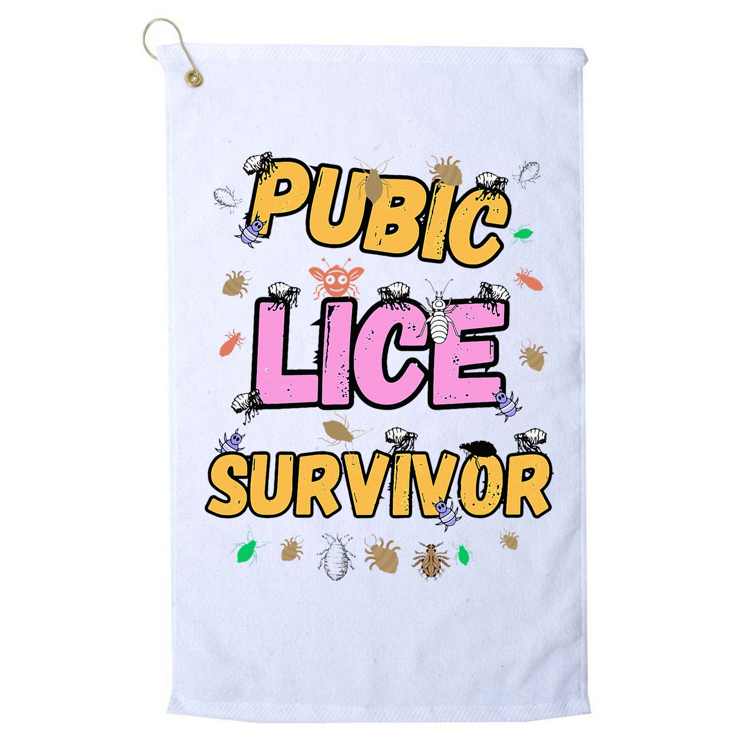 Funny Offensive Embarrassing Inappropriate Golf Towel