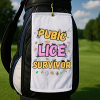 Funny Offensive Embarrassing Inappropriate Golf Towel