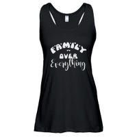 Family Over Everything Conservative Christian Anti Woke Ladies Essential Flowy Tank