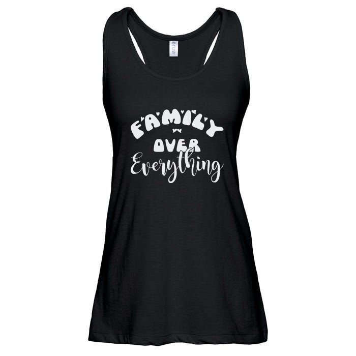 Family Over Everything Conservative Christian Anti Woke Ladies Essential Flowy Tank