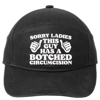 Funny Offensive Embarrassing Inappropriate Meme 7-Panel Snapback Hat