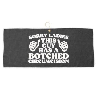 Funny Offensive Embarrassing Inappropriate Meme Large Microfiber Waffle Golf Towel
