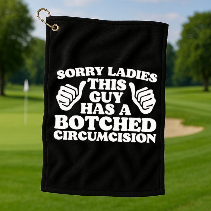 Funny Offensive Embarrassing Inappropriate Meme Golf Towel