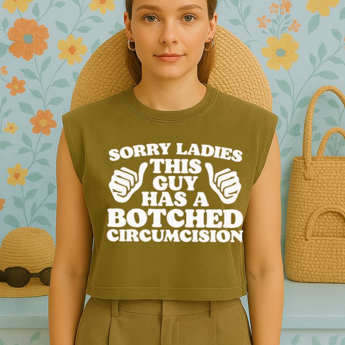 Funny Offensive Embarrassing Inappropriate Meme Garment-Dyed Women's Muscle Tee