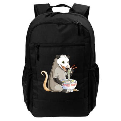 Funny Opossum Eating Ramen Daily Commute Backpack