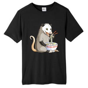 Funny Opossum Eating Ramen Tall Fusion ChromaSoft Performance T-Shirt