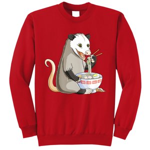 Funny Opossum Eating Ramen Sweatshirt