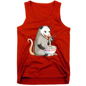 Funny Opossum Eating Ramen Tank Top