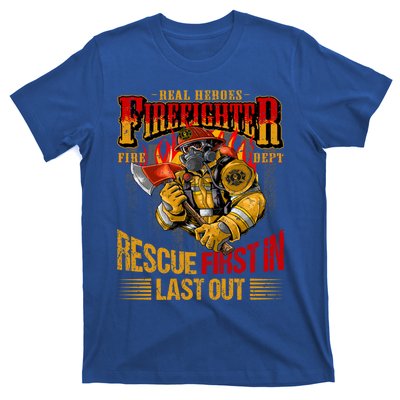 Firefighting Outfit For Fire Rescue Departt Fire Gift T-Shirt