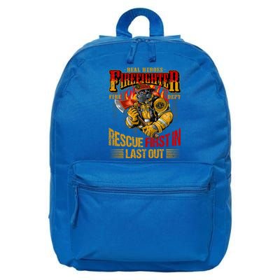 Firefighting Outfit For Fire Rescue Departt Fire Gift 16 in Basic Backpack