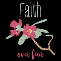 Faith Over Fear Christian Cooling Performance Crew T-Shirt