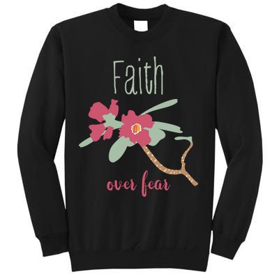 Faith Over Fear Christian Sweatshirt