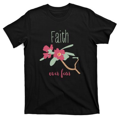 Faith Over Fear Christian T-Shirt