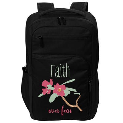 Faith Over Fear Christian Impact Tech Backpack