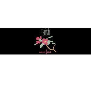 Faith Over Fear Christian Bumper Sticker