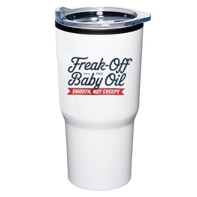 Freak Off Free Baby Oil Funny Halloween Tumbler