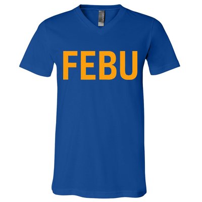FEBU Oregon  V-Neck T-Shirt