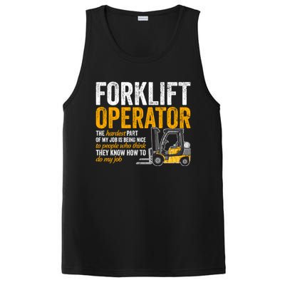 Forklift Operator Forklift Driver Funny Gift PosiCharge Competitor Tank