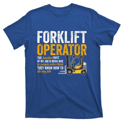 Forklift Operator Forklift Driver Funny Gift T-Shirt