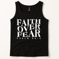 Faith Over Fear Psalm 56 3 Tank Top