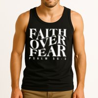 Faith Over Fear Psalm 56 3 Tank Top