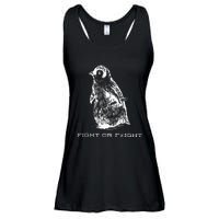 Fight Or Flight Funny Penguin Pun Fight Or Flight Meme Ladies Essential Flowy Tank