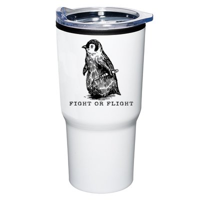 Fight Or Flight Funny Penguin Meme Tumbler