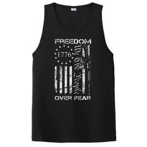 Freedom Over Fear Pro Gun Usa Flag 2nd Amendment PosiCharge Competitor Tank