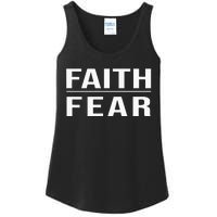 Faith Over Fear Christian For Men Faith Based Gift Ladies Essential Tank