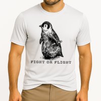 Fight Or Flight Funny Penguin Meme Performance Shirt