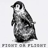Fight Or Flight Funny Penguin Meme Tall T-Shirt