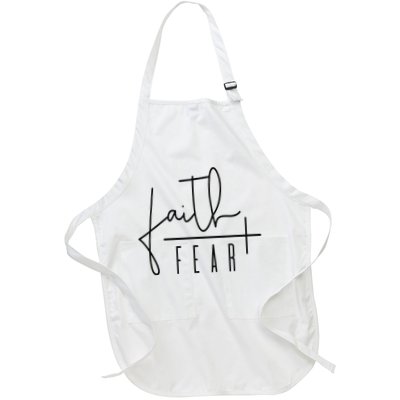Faith Over Fear Jesus Religious Faith Christian Apron