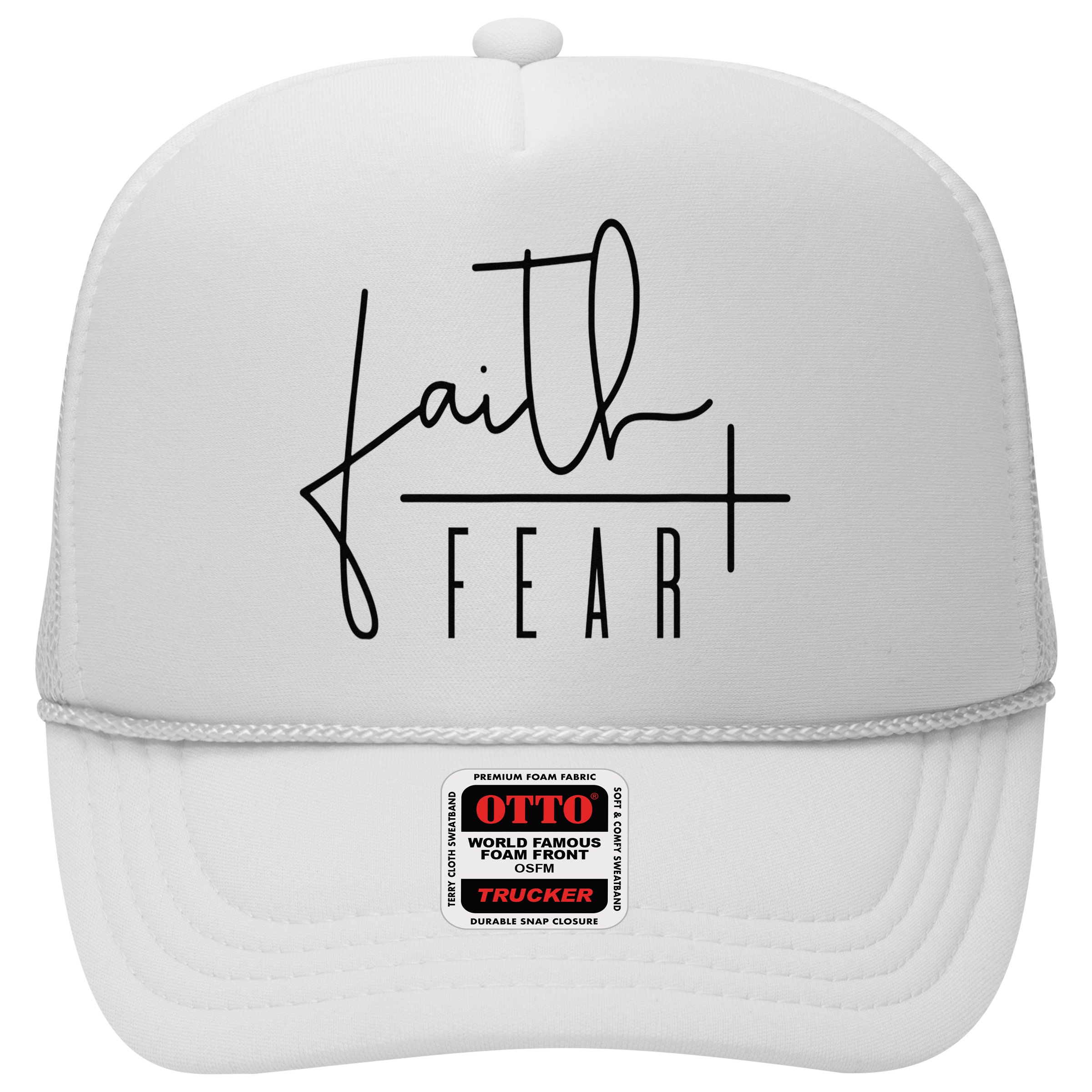 Faith Over Fear Jesus Religious Faith Christian Hat